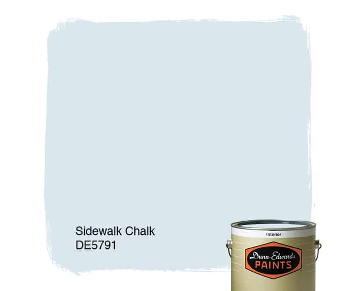 Sidewalk Chalk Paint Color DE5791 Dunn Edwards Paints