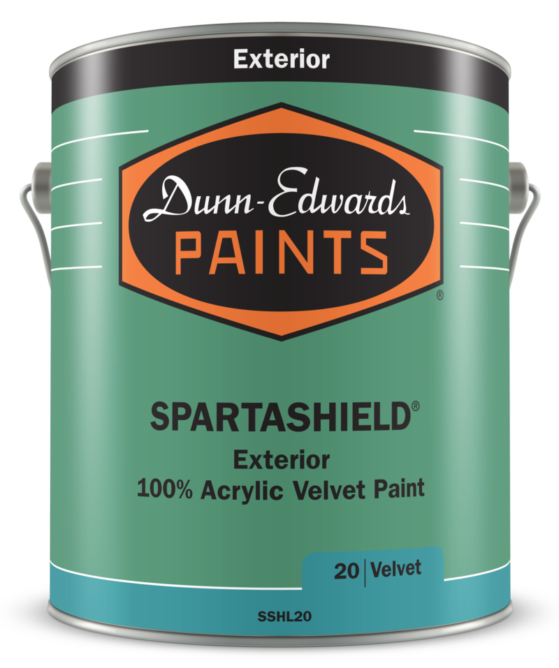 SPARTASHIELD Exterior 100% Acrylic Velvet Paint Can