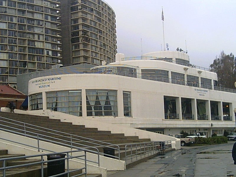A large building