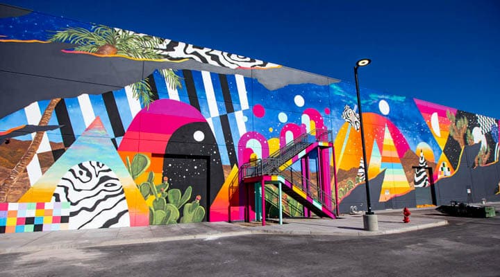 Meow Wolf Ext Mural 1