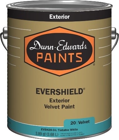 EVERSHIELD Exterior 100% Acrylic Velvet Paint Can
