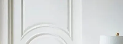 A glass door