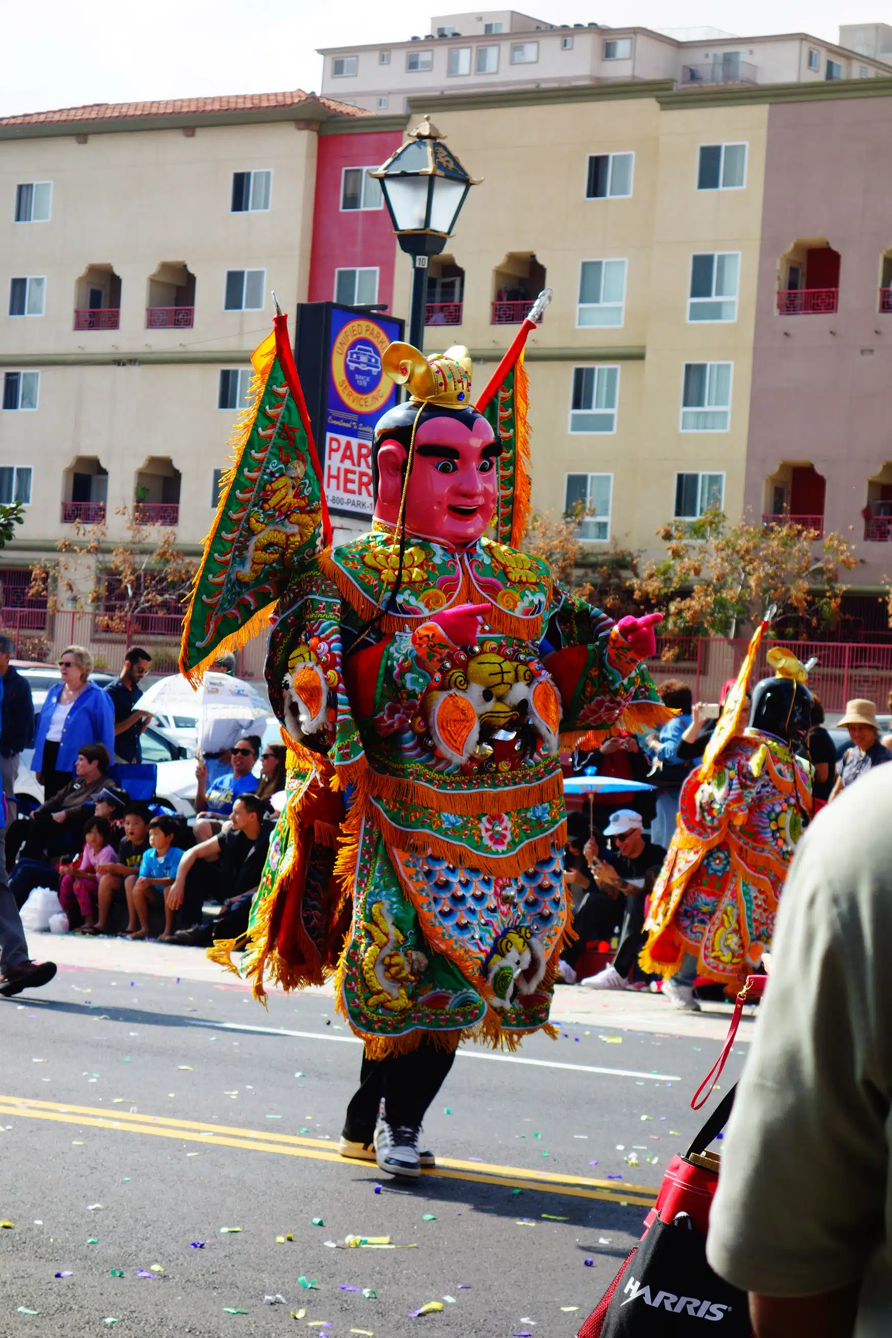 Chinatown parade costume