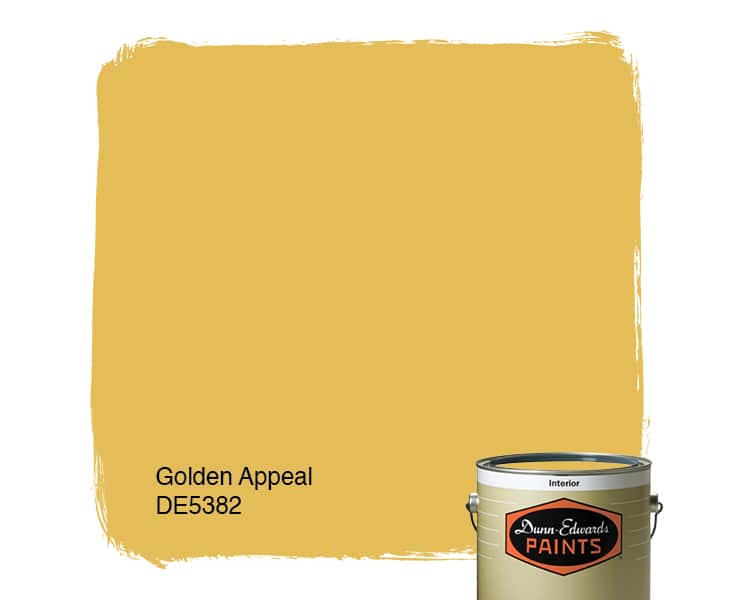 Golden Appeal Paint Color DE5382 DunnEdwards Paints