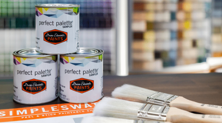 Three Paint Color Samples From Dunn-Edwards